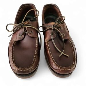 SPERRY Top sider Leather Boat Shoes Brown Size 11m